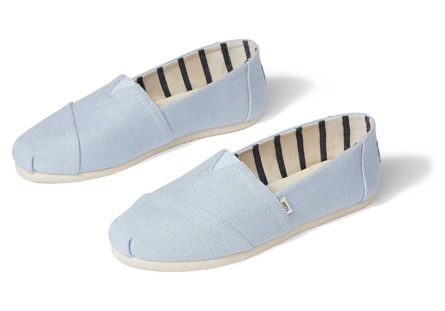 Toms Alpargata Heritage Canvas Espadrille Blue - Womens - 90672-GYNU